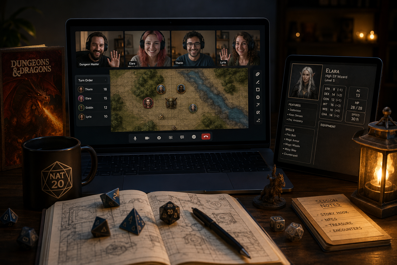 How to Run a D&D Session Online for Free — Complete Setup Guide